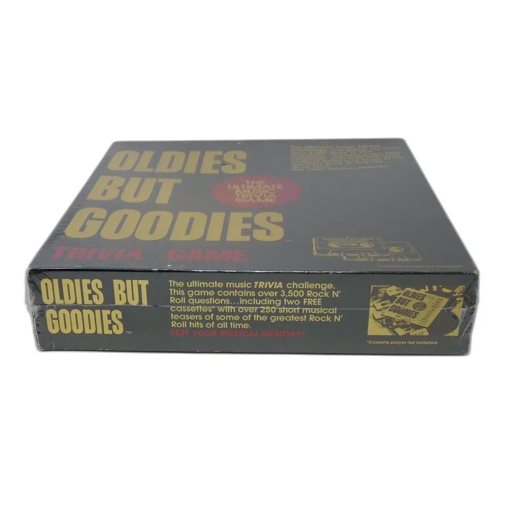 Original Sound Recording Oldies But Goodies Music Trivia Cassette Game SEALED